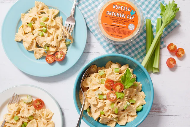 Trader Joe's Buffalo Chicken Pasta Salad recipe