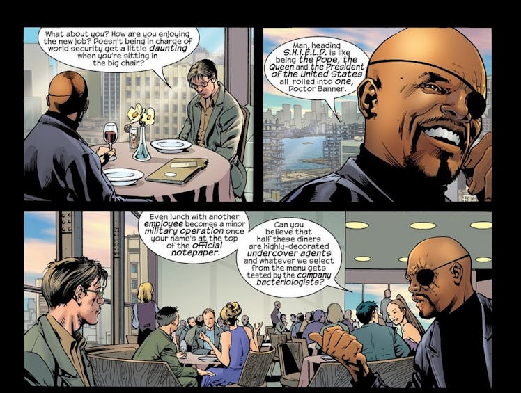 Nick Fury in 'The Ultimates'