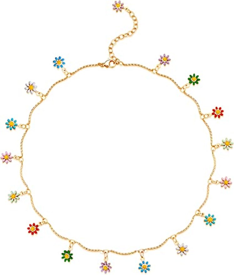 MEVECCO Gold Chain Choker Necklace