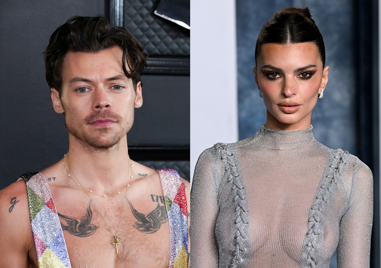 Emily Ratajkowski Addressed That Viral Kiss With Harry Styles