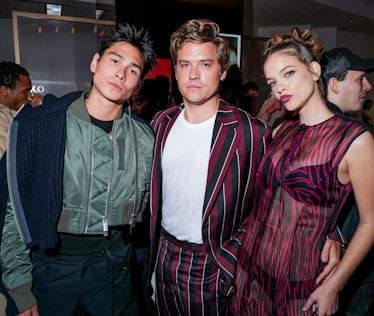 evan mock dylan sprouse and barbara palvin