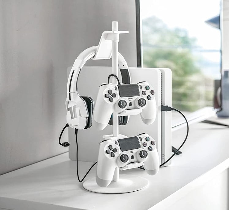 Yamazaki Home Smart Universal Adjustable Game Controller Holder