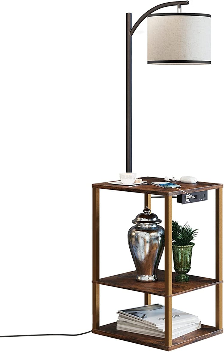 SUNMORY Floor Lamp with Table