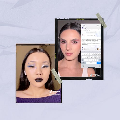 TikTokers are letting AI choose their makeup.