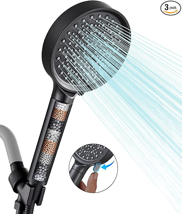 Cobbe High Pressure Handheld Shower Head with Filter