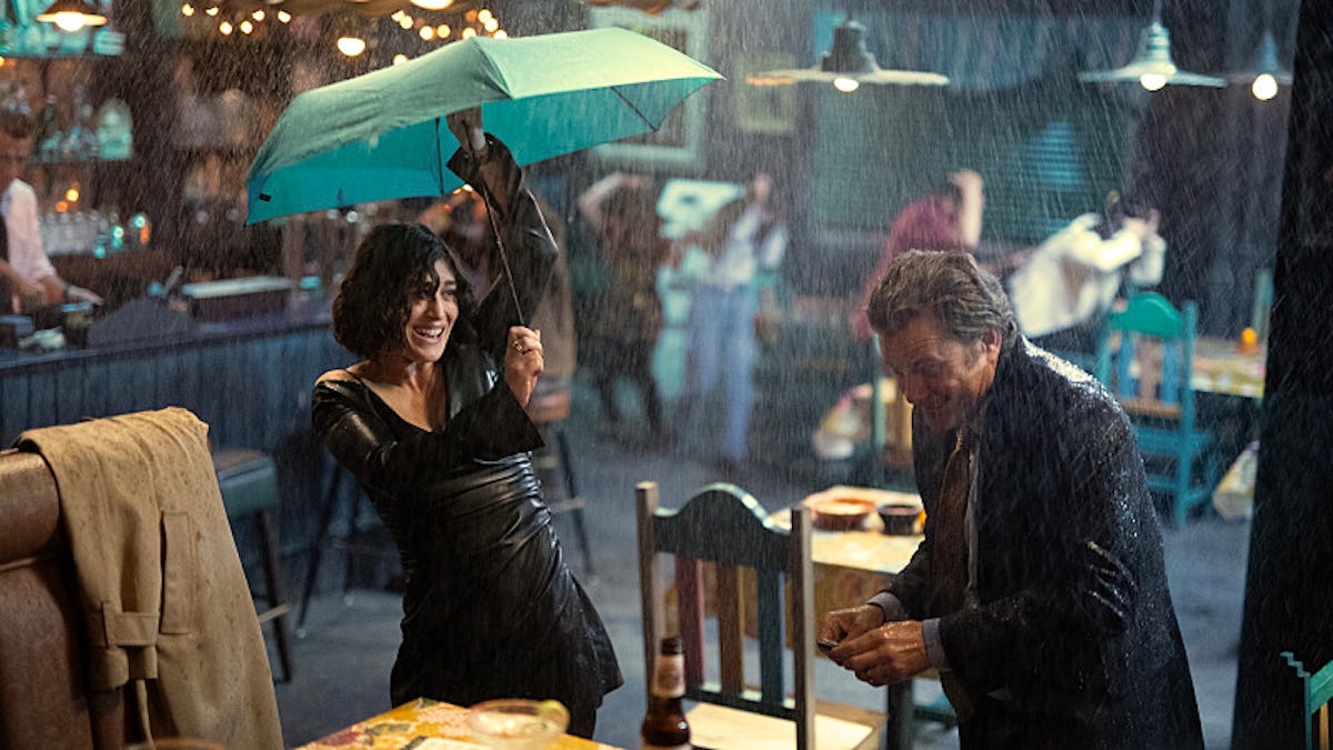 Joshua Jackson and Lizzy Caplan in the 'Fatal Attraction' TV series. Photo via Paramount+