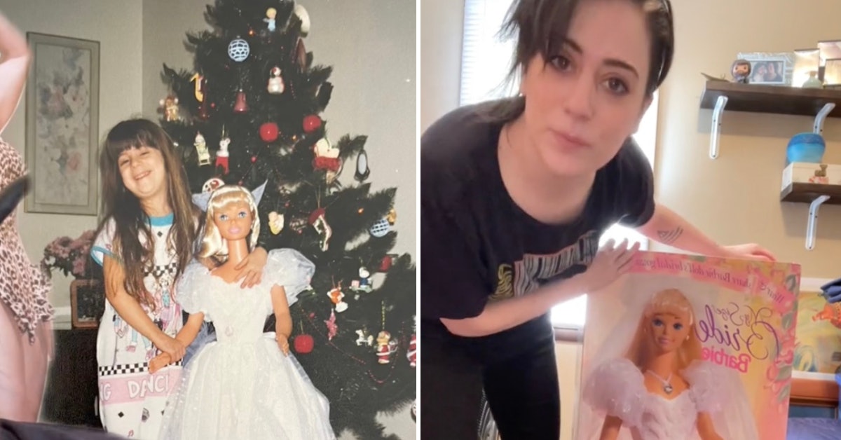 Woman Buys A "My Size Barbie" 20 Years After Mom Took Hers Away