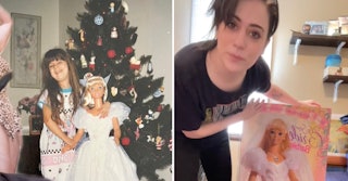A woman has gone viral for sharing her story about getting a My Size Barbie as a kid. 