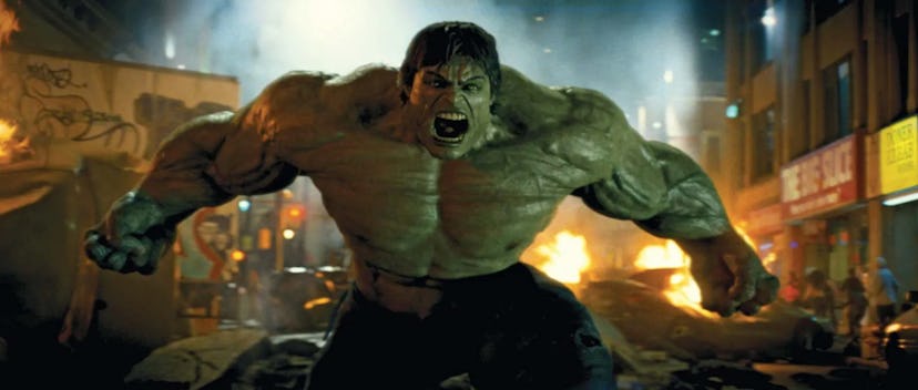 Edward Norton as the Hulk.