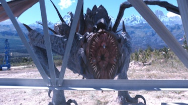 The “Ass Blaster” monsters were introduced in Tremors 3 but appear in A Cold Day in Hell, too.