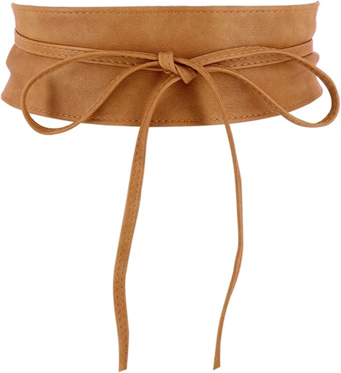 FASHIONGEN Leatherette Waist Belt