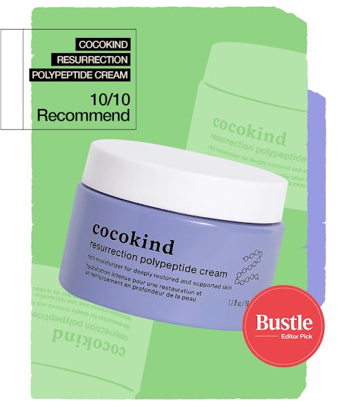Taylor Jean Stephan puts Cocokind's Resurrection Polypeptide Cream — the brand's new rich, skin-firm...