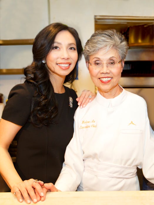 Chef Helene An and her daughter Elizabeth 