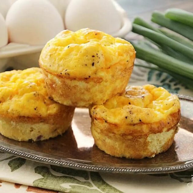 ham and cheese egg muffins