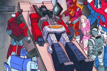 Optimus Prime dying
