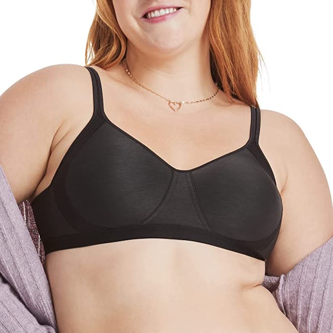 Hanes X-Temp Wireless Bra With Cooling Mesh