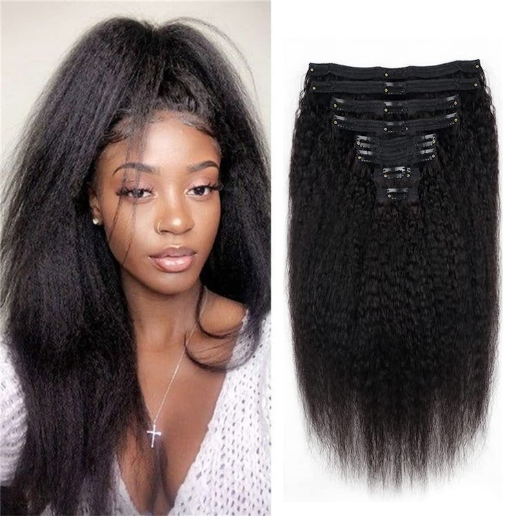 Pobokix Human Hair Extensions (8 Pieces)