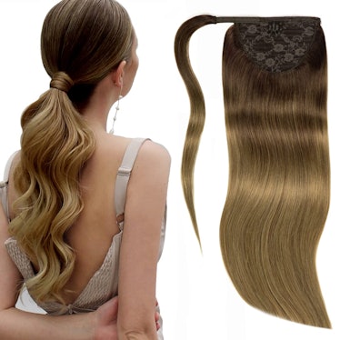 Lacerhair Human Hair Ponytail Extension