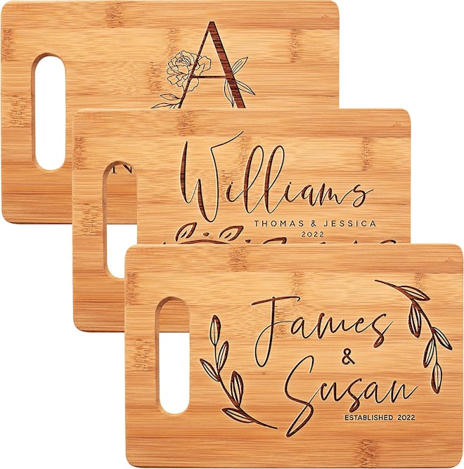 Be Burgundy Personalized Cutting Board