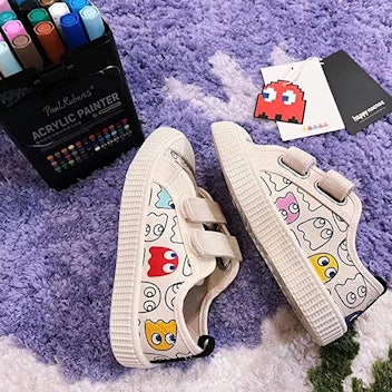 Happy Nocnoc Canvas Velcro Sneakers
