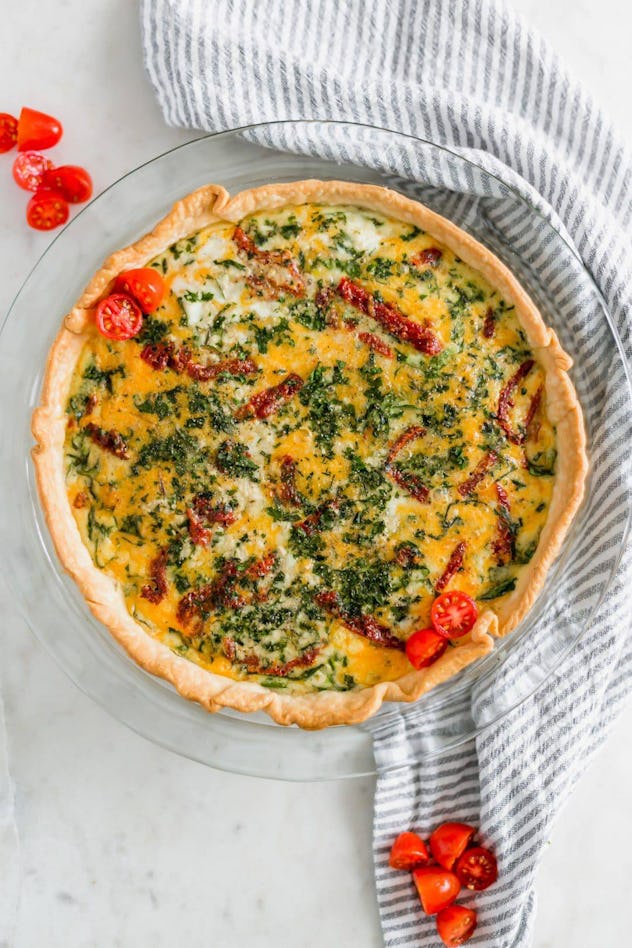 sundried tomato quiche