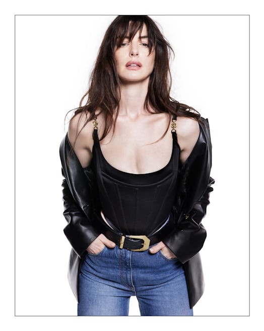 Anne Hathaway’s Versace Campaign 
