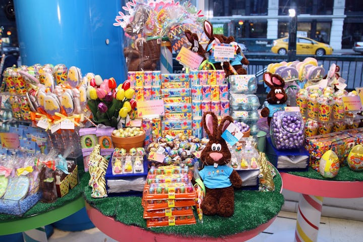 Easter candy display in New York City