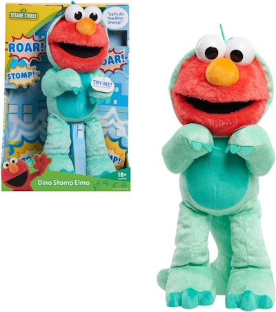 Sesame Street Dino Stomp Elmo, one of TTPM's hottest toys of spring