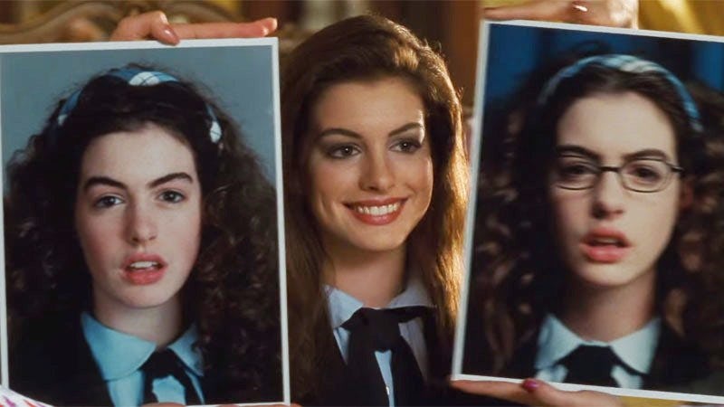 Anne Hathaway in &lsquo;The Princess Diaries.'