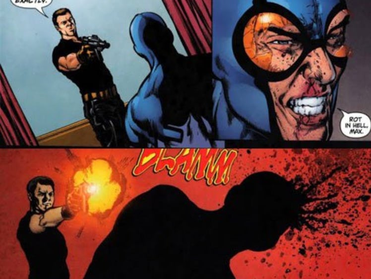 Ted Kord, the most famous Blue Beetle, dies in comic special Countdown to Infinite Crisis. 