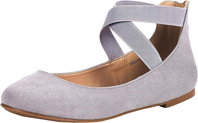 DREAM PAIRS Ankle Strap Flats