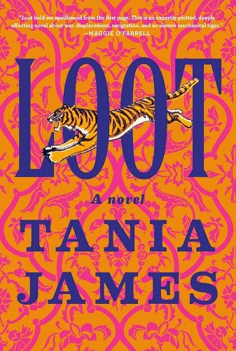 Cover of &lsquo;Loot&rsquo; by Tania James.