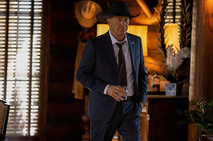 Kevin Coster as John Dutton in Season 5 of 'Yellowstone' on Paramount. 