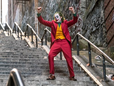 Arthur Fleck on the Joker stairs
