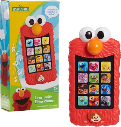 Sesame Street Learn with Elmo Pretend Play Phone, one of TTPM's hottest toys of spring
