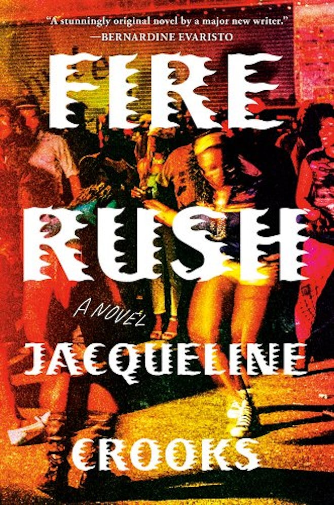 'Fire Rush' by Jacqueline Crooks.
