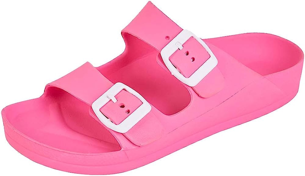 FUNKYMONKEY Double Buckle Adjustable Comfort Slides