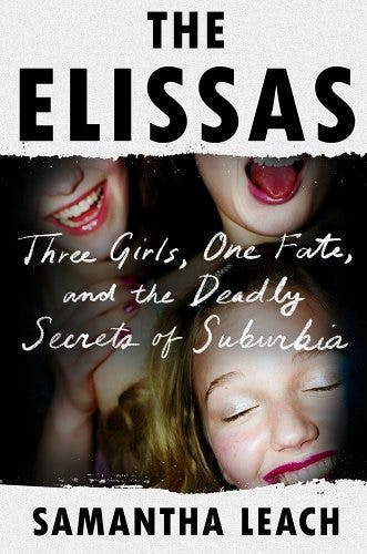 Cover of &lsquo;The Elissas&rsquo; by Samantha Leach.