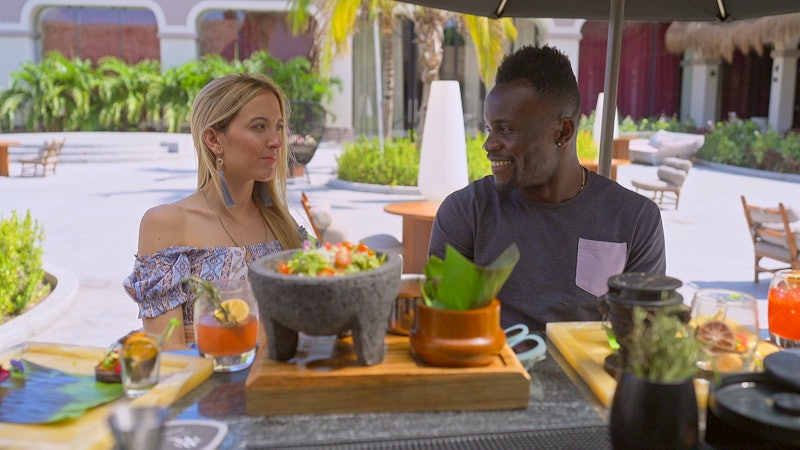 Chelsea and Kwame on 'Love Is Blind' Season 4. Photo via Netflix