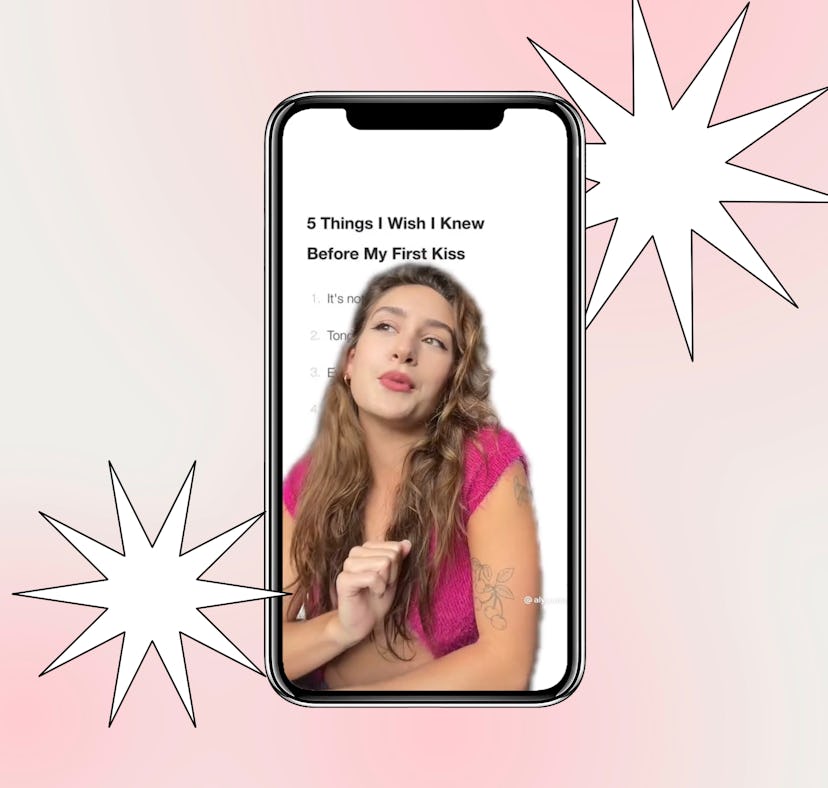 Screenshot of a TikTok late bloomer video