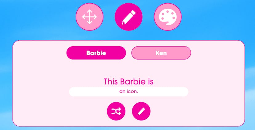 Here's how to use the Barbie selfie generator.