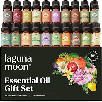 Lagunamoon Organic Essential Oils Set (20-Pack)