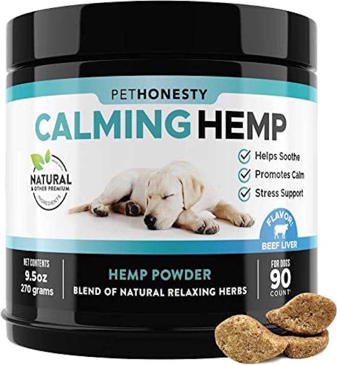 PetHonesty Hemp Calming Chews for Dogs (90 Count)