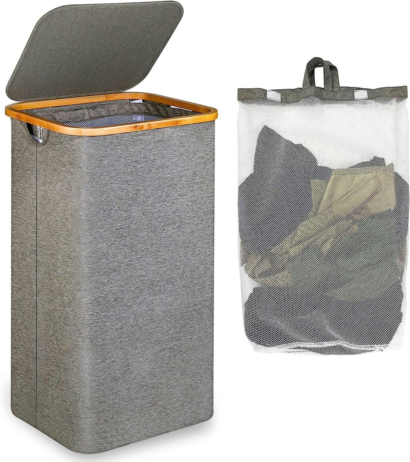 efluky Laundry Basket with Lid