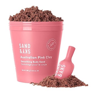 Sand & Sky Australian Pink Clay Exfoliating Sand Body Scrub