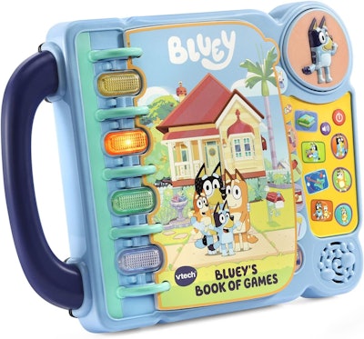 VTech Bluey Bluey's Book of Games is a best gift for fans of Bluey show