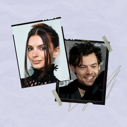 Emily Ratajkowski hints she's been dating Harry Styles for months.