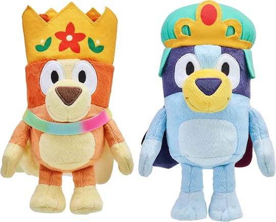 royal bluey and bingo plush toys are one of the best toys for bluey fans