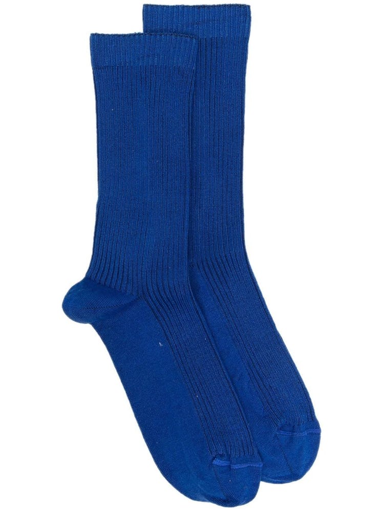 Dancer Ecosse Ribbed-Knit Socks