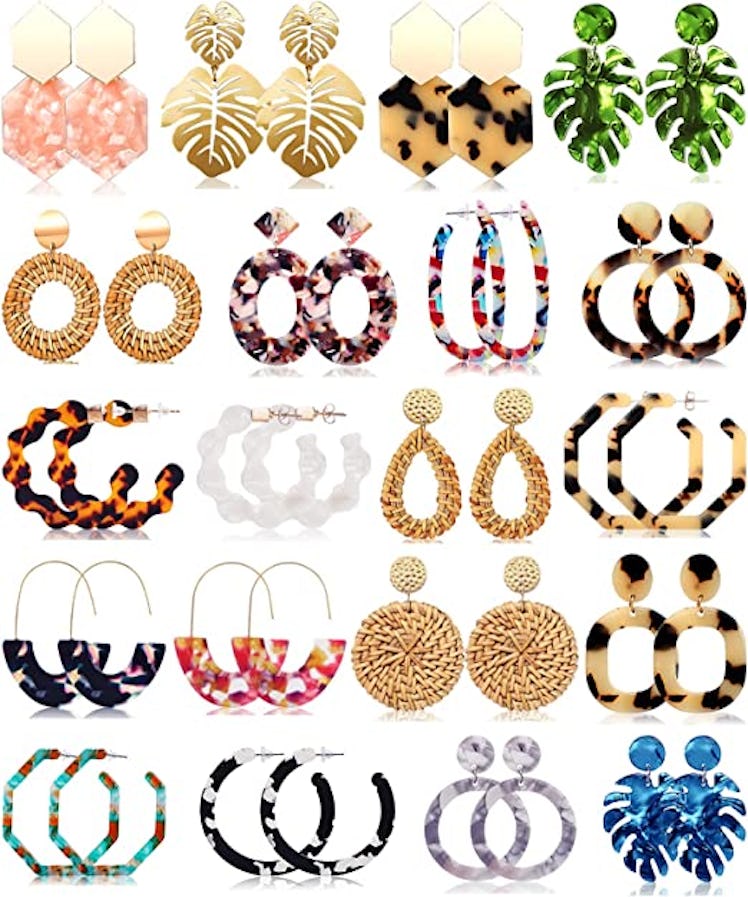 FIFATA Statement Earrings (20 Pairs)